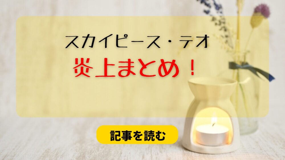 テオの炎上はなぜ？理由9つまとめ！ガードマン＆加藤乃愛も関係？