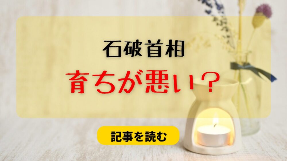 石破茂の育ちが悪い？理由9つ！食べ方汚い＆箸の持ち方動画で炎上？